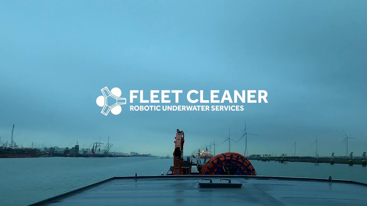 Hull Cleaning Rotterdam - Fleet Cleaner - Hull cleaning during port time